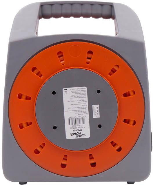 Tower 4 Socket 20 Metre 13 Amp Case