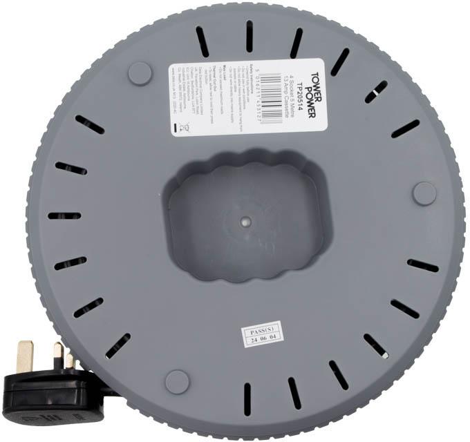 Tower 4 Socket 5 Metre 13 Amp Cassette