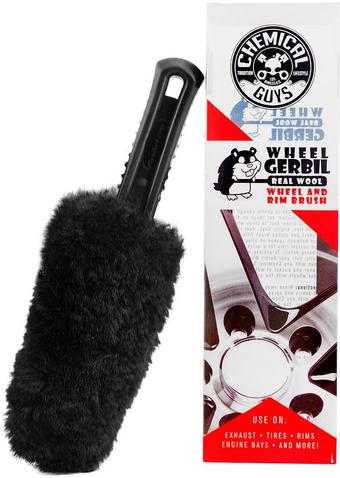 Chemical Guys Super Soft Wheel Gerbil Real Wool Wheel & Rim Brush