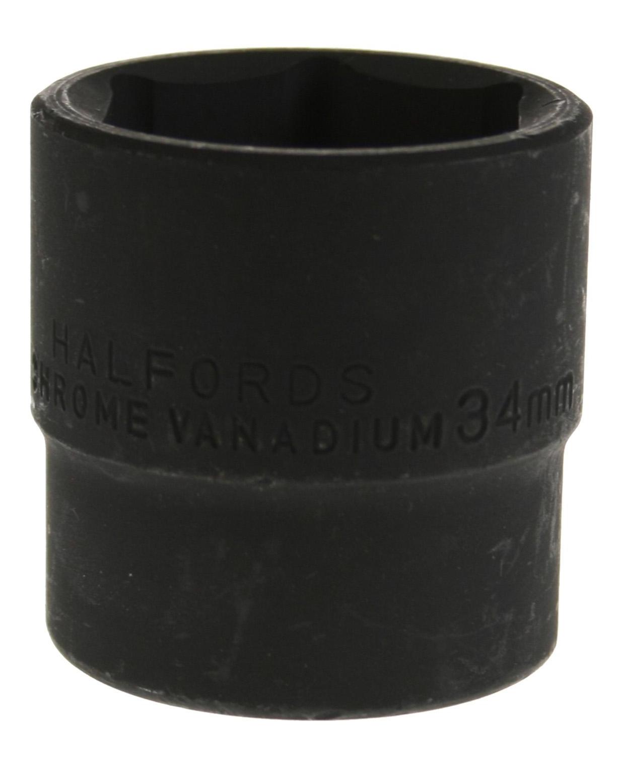 Halfords Advanced Impact Socket 34Mm 1/2 Inch Drive