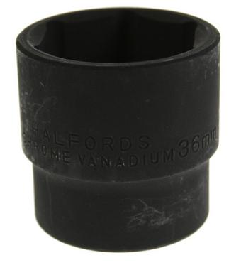 Halfords Advanced Impact Socket 36mm 1/2" Drive