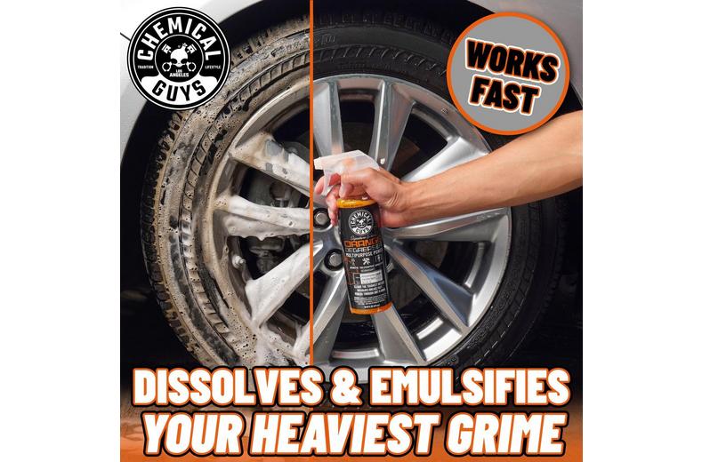 Chemical Guys Signature Series Orange Degreaser Multipurpose Power Chemical Guys Signature Series Orange Degreaser Multipurpose Power