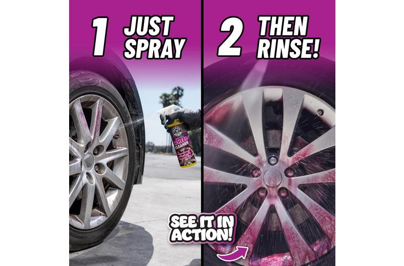 Chemical Guys Two Face Colour Changing Wheel Cleaner Chemical Guys Two Face Colour Changing Wheel Cleaner