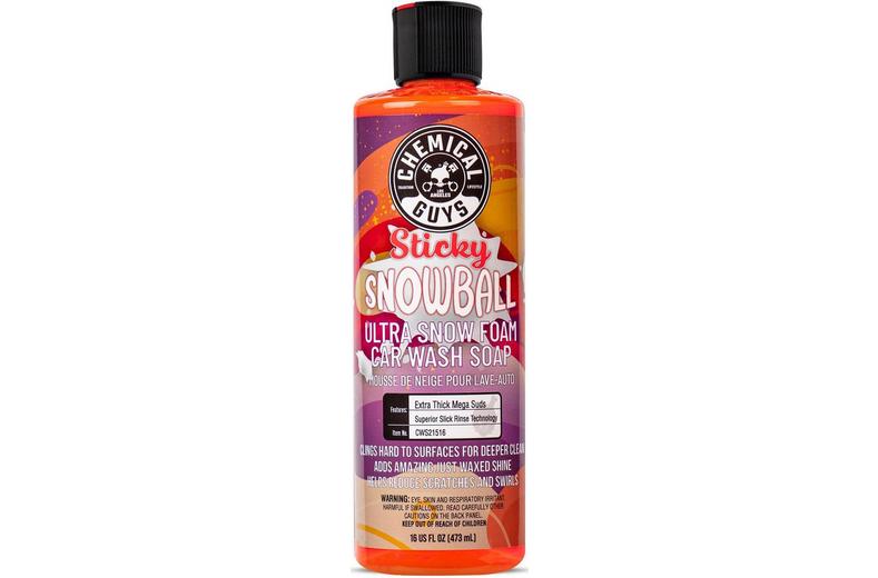 Chemical Guys Sticky Snowball Snow Foam Auto Wash Chemical Guys Sticky Snowball Snow Foam Auto Wash