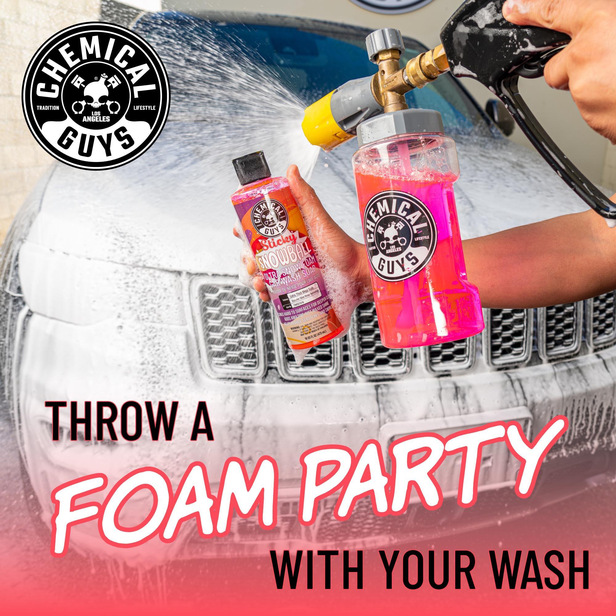 Chemical Guys Sticky Snowball Snow Foam Auto Wash