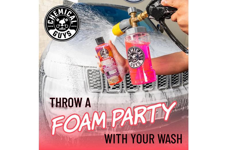 Chemical Guys Sticky Snowball Snow Foam Auto Wash Chemical Guys Sticky Snowball Snow Foam Auto Wash