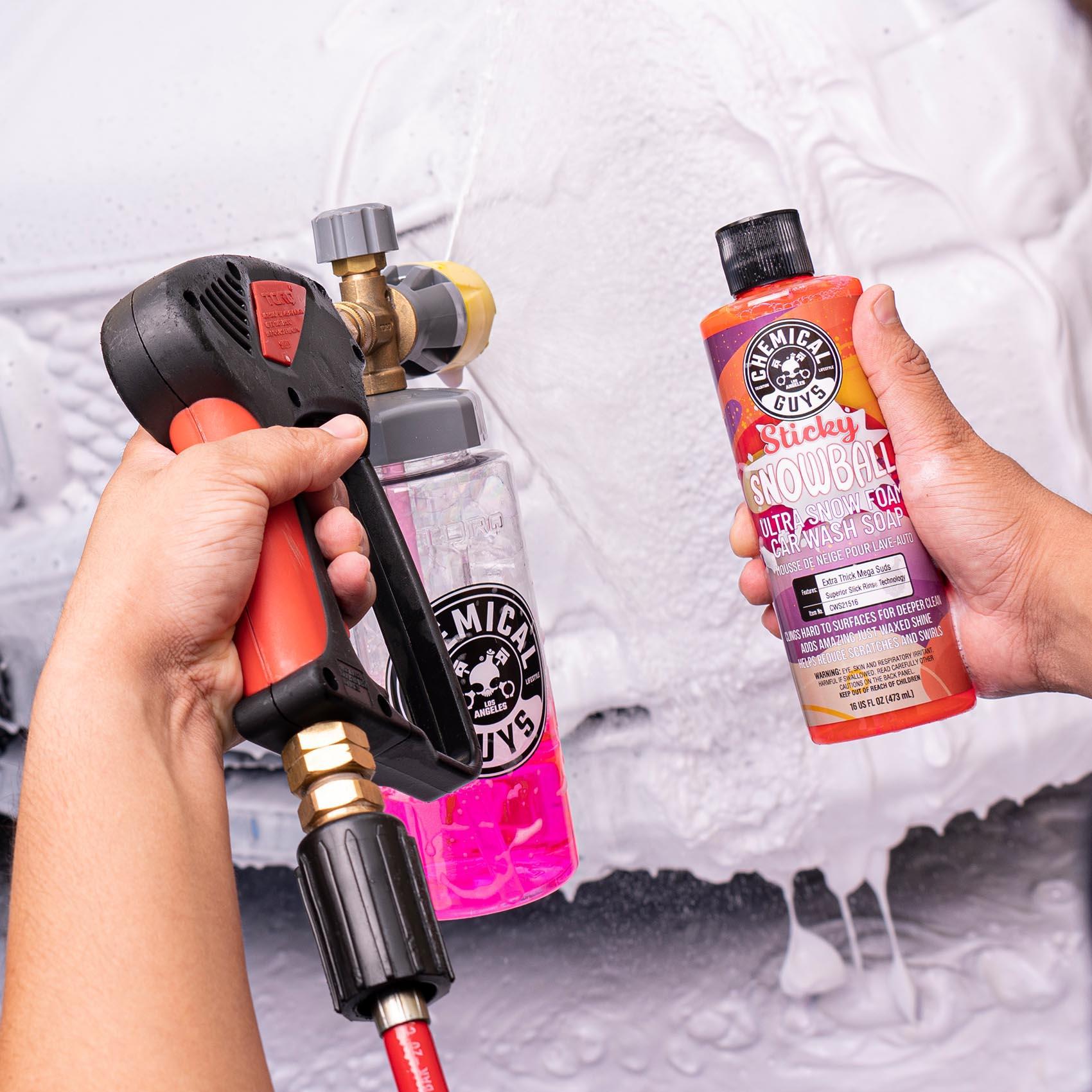 Chemical Guys Sticky Snowball Snow Foam Auto Wash