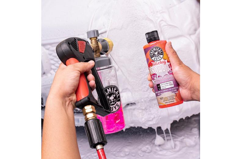 Chemical Guys Sticky Snowball Snow Foam Auto Wash Chemical Guys Sticky Snowball Snow Foam Auto Wash