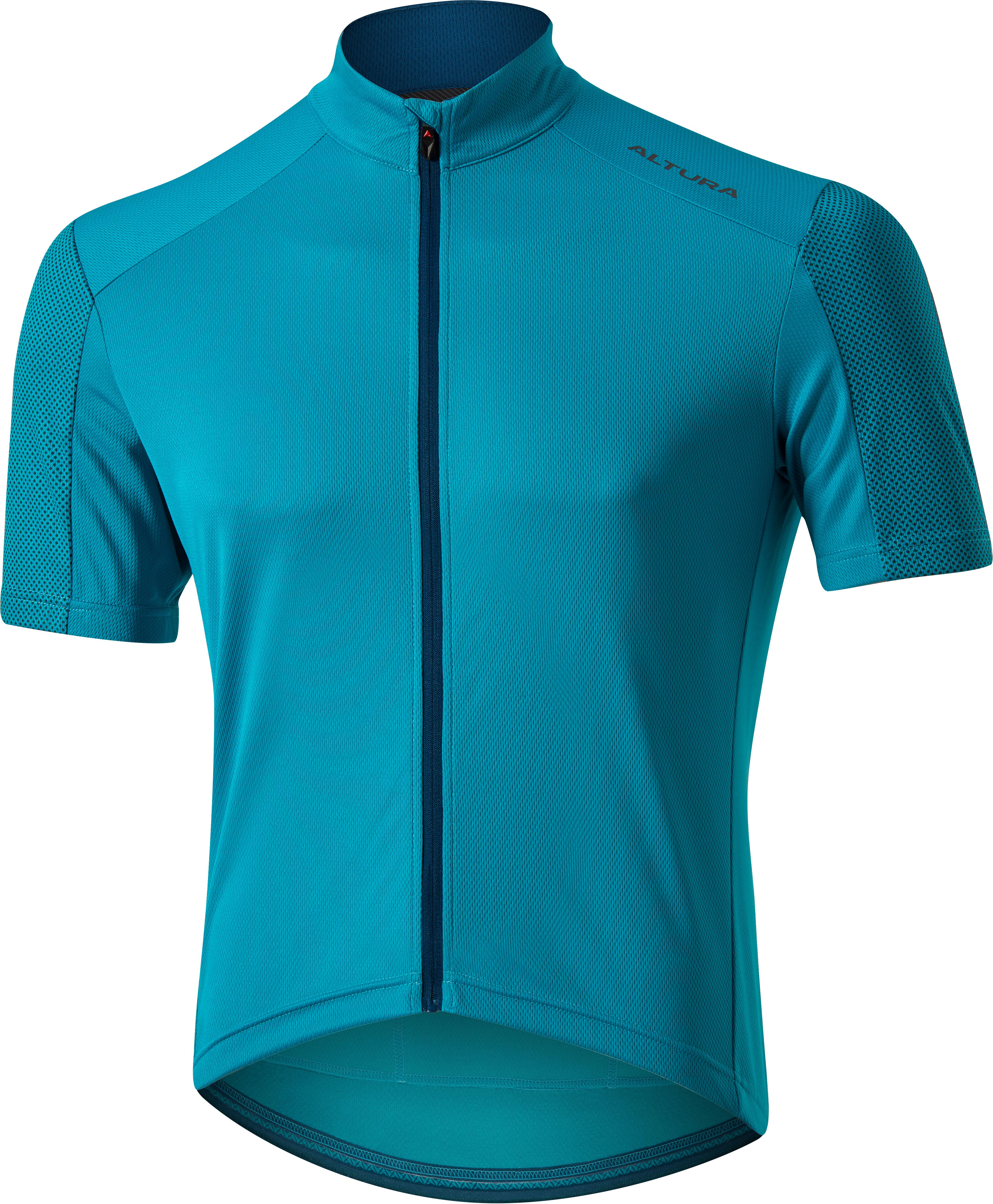 Altura Nightvision Short Sleeve Jersey - Caneel Bay - Large