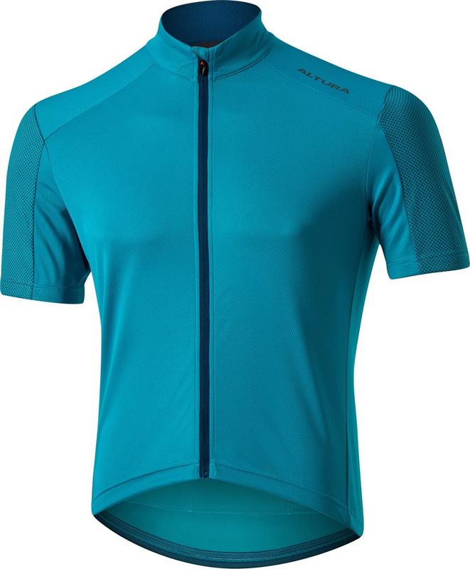 Halfords Altura Nightvision Short Sleeve Jersey - Caneel Bay - Large | Extra 8% off for BC Members