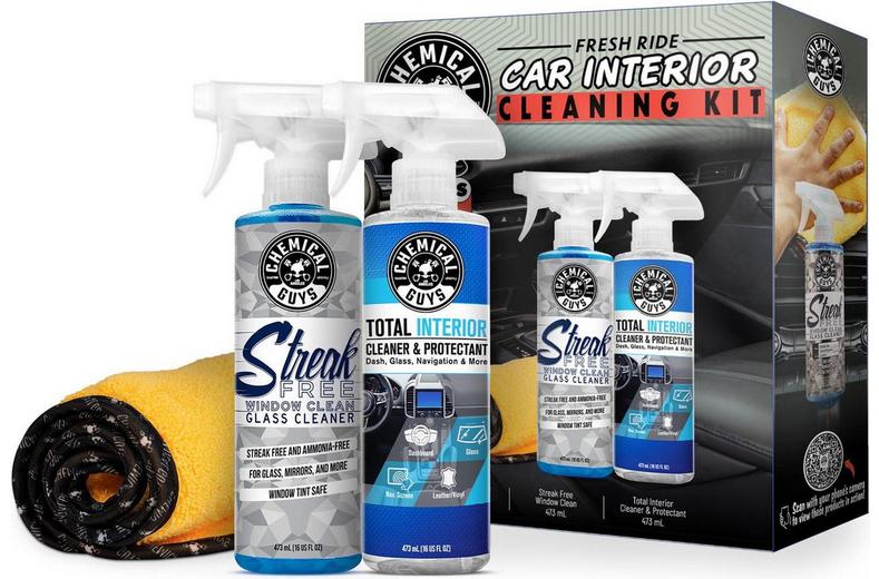 Chemical Guys Fresh Ride Car Interior Car Cleaning Kit Chemical Guys Fresh Ride Car Interior Car Cleaning Kit