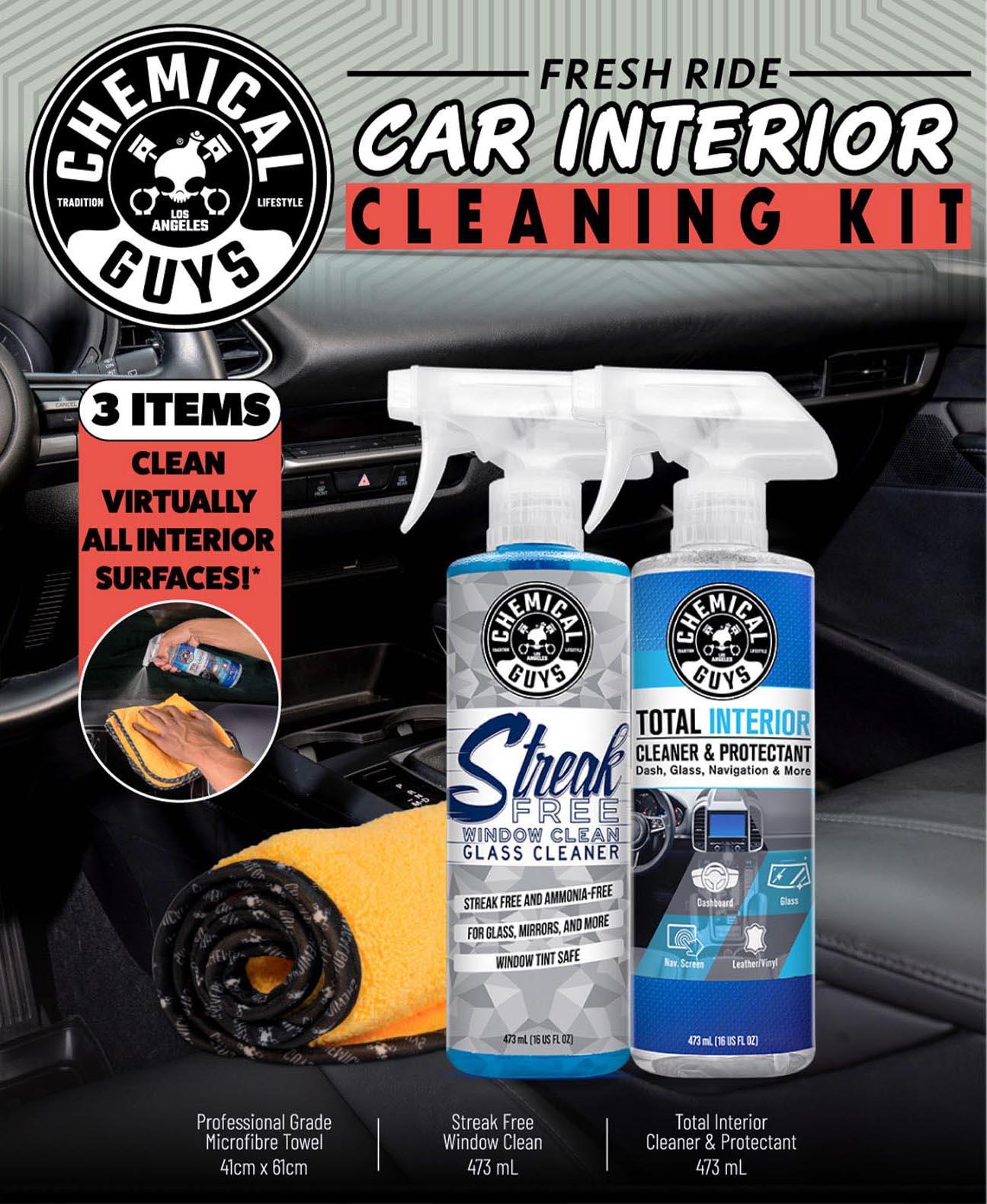 Chemical Guys Fresh Ride Car Interior Car Cleaning Kit