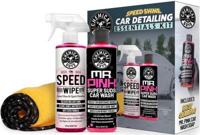 Chemical Guys Speed Shine Exterior Car Detailing Essentials Kit Chemical Guys Speed Shine Exterior Car Detailing Essentials Kit