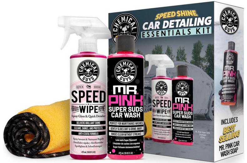 Chemical Guys Speed Shine Exterior Car Detailing Essentials Kit Chemical Guys Speed Shine Exterior Car Detailing Essentials Kit