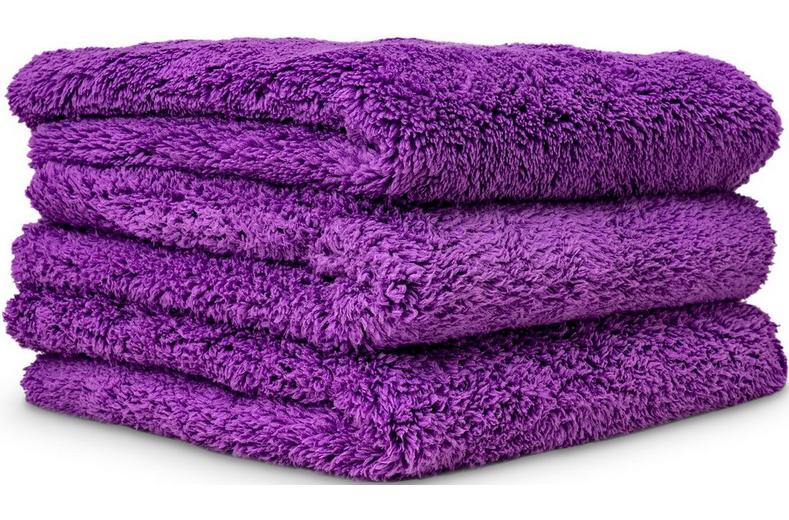Chemical Guys Happy Ending Ultra Plush Edgeless Microfiber Towel, Purple (3 Pack) Chemical Guys Happy Ending Ultra Plush Edgeless Microfiber Towel, Purple (3 Pack)