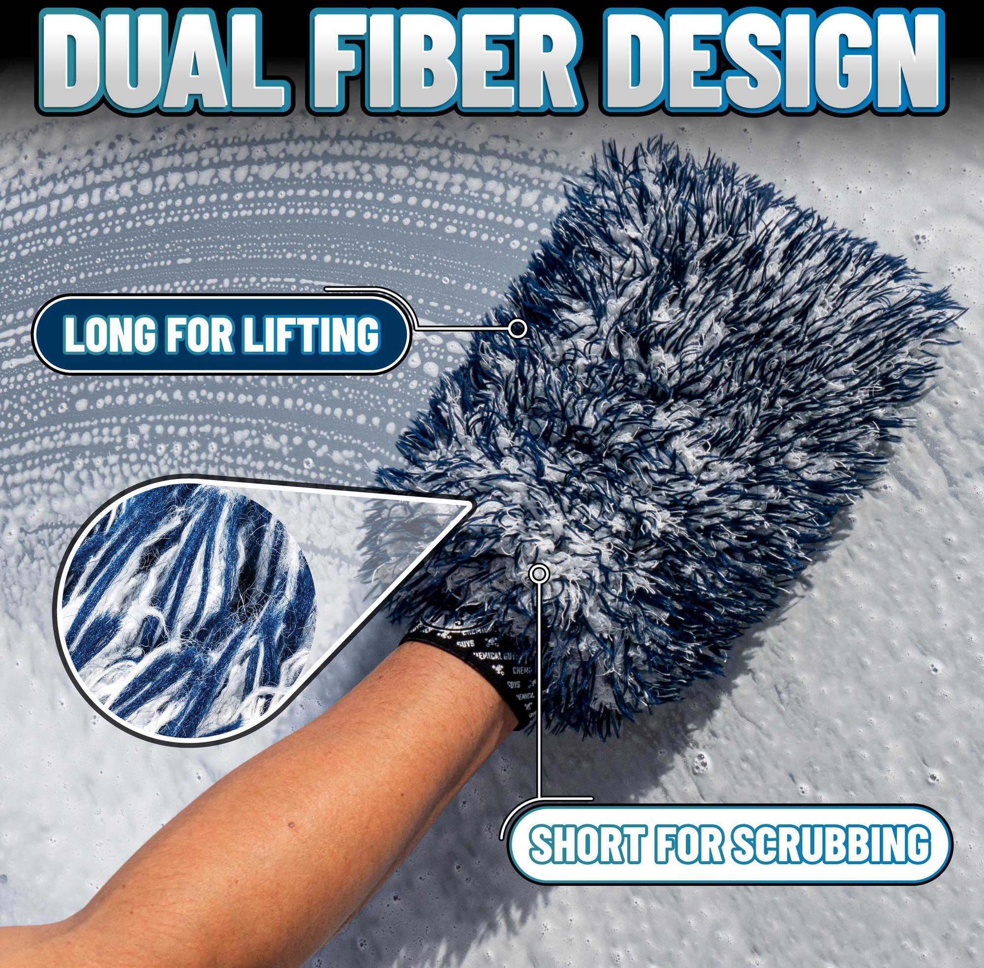 Chemical Guys The Dually Super Soft Microfiber Wash Mitt