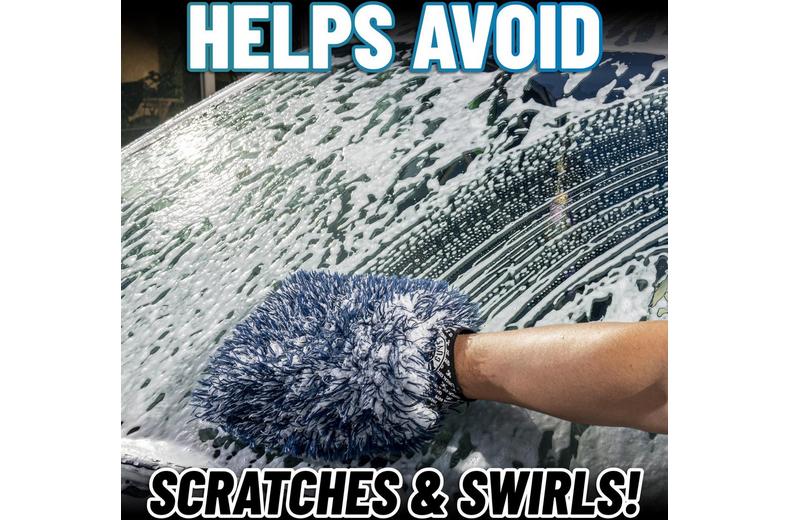 Chemical Guys The Dually Super Soft Microfiber Wash Mitt Chemical Guys The Dually Super Soft Microfiber Wash Mitt
