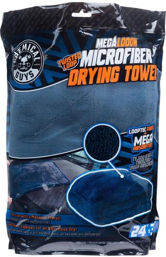 Chemical Guys Megalodon Twisted Loop Microfiber Drying Towel