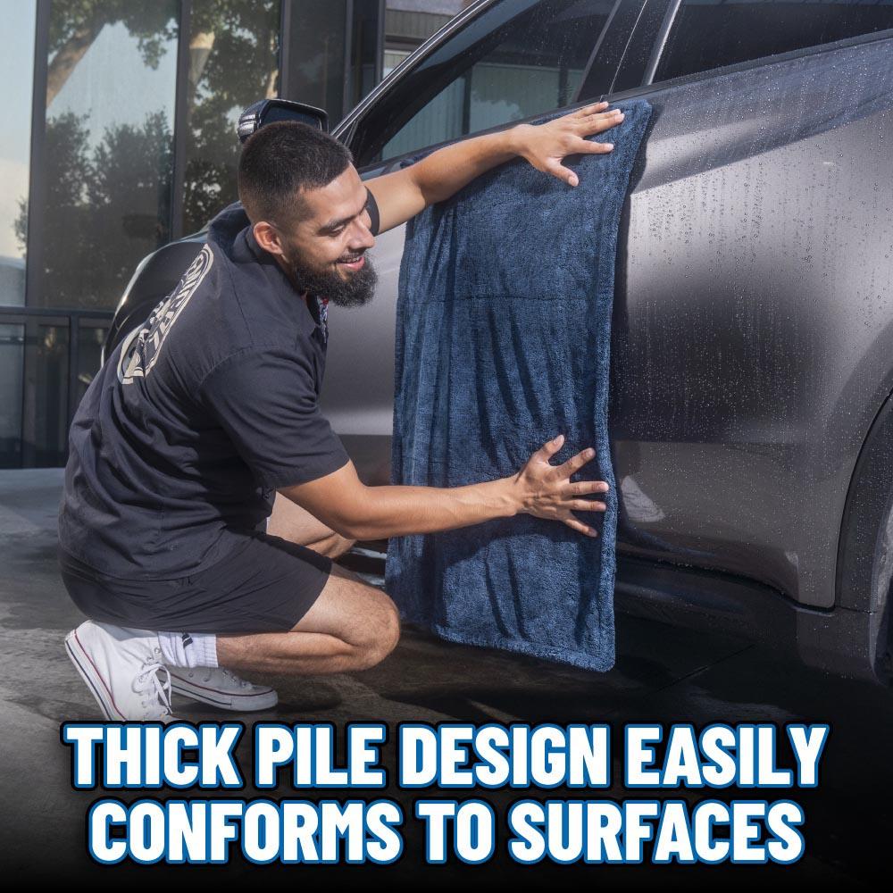 Chemical Guys Megalodon Twisted Loop Microfiber Drying Towel