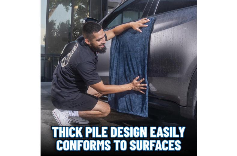 Chemical Guys Megalodon Twisted Loop Microfiber Drying Towel Chemical Guys Megalodon Twisted Loop Microfiber Drying Towel