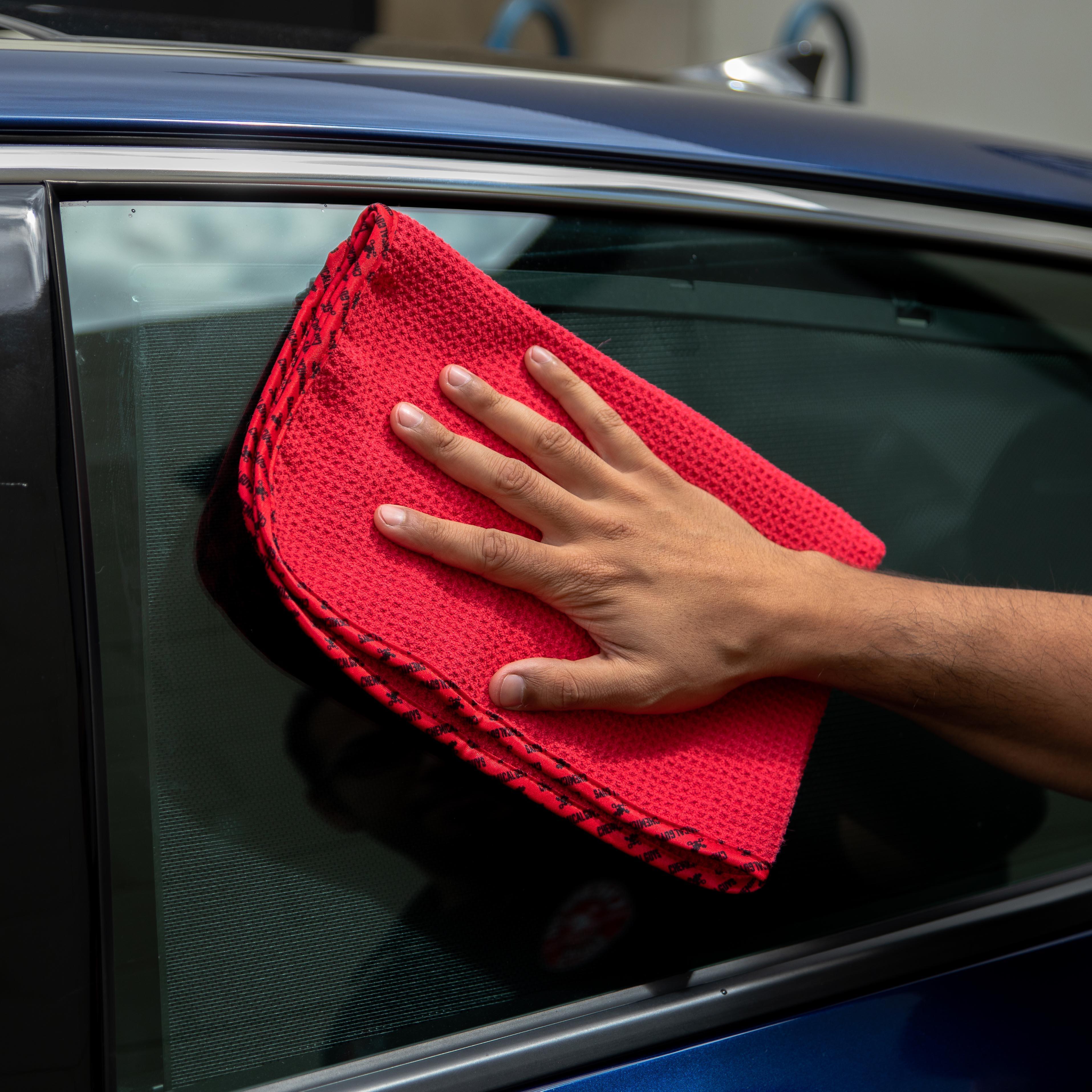 Chemical Guys Waffle Weave Glass & Window Microfiber Towel