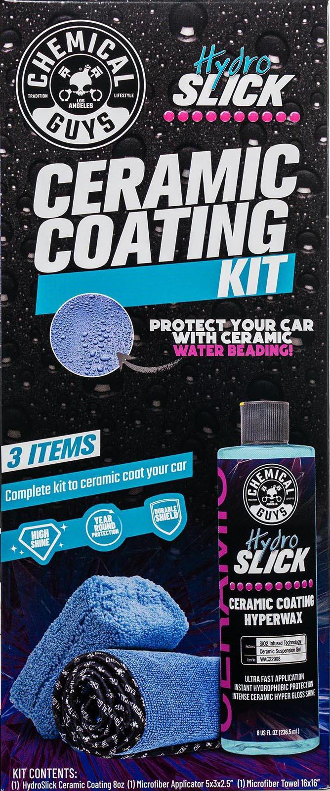 Chemical Guys HydroSlick Ceramic Coating Hyperwax Kit