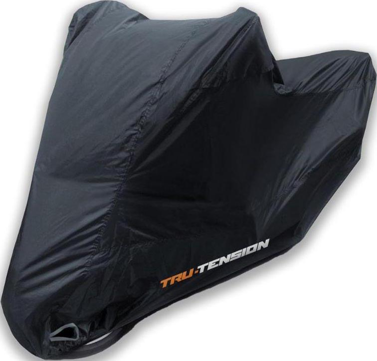Halfords Tru-Tension Motorcycle Cover - Medium | Pricematch, Extra 8% off for BC Members, Free Bike Health Check, Cycle2Work Scheme & 0% APR Finance.