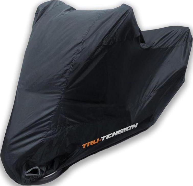 Halfords Tru-Tension Motorcycle Cover - XL | Pricematch, Extra 8% off for BC Members, Free Bike Health Check, Cycle2Work Scheme & 0% APR Finance.