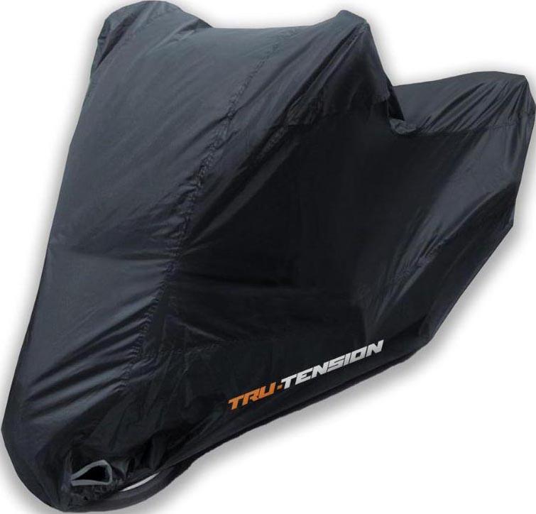 Halfords Tru-Tension Motorcycle Cover Heavy Duty - Large | Pricematch, Extra 8% off for BC Members, Free Bike Health Check, Cycle2Work Scheme & 0% APR Finance.