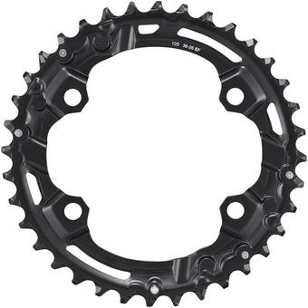 Shimano FC-M4100 Deore 10 Speed Double Chainring, 36T