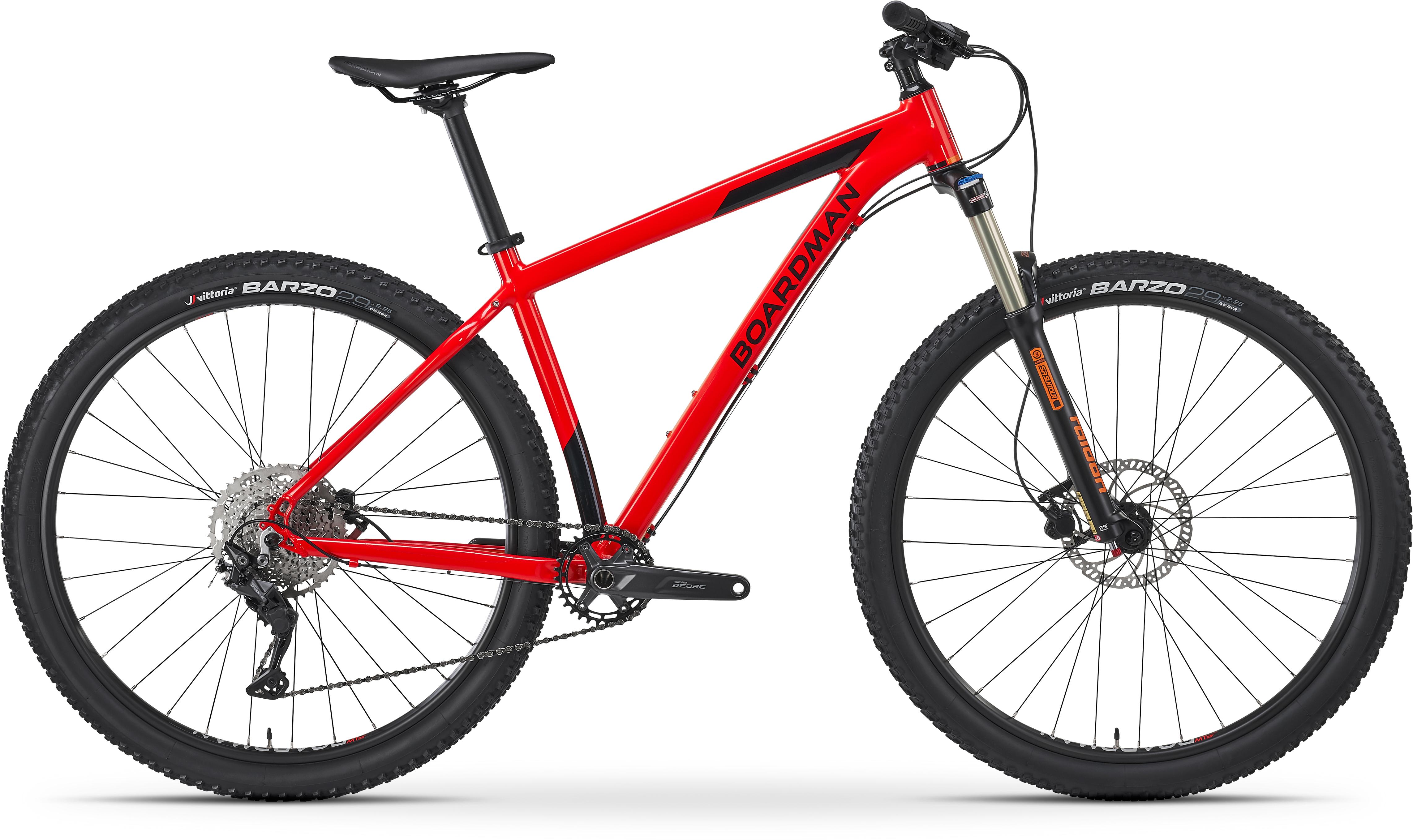 Boardman Mht 8.6 Mens Mountain Bike - Red, Small