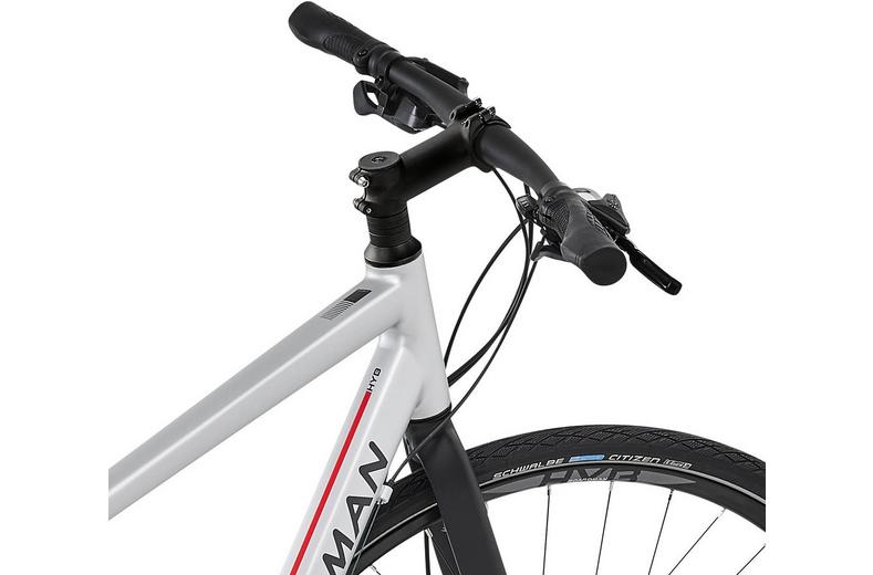 Boardman HYB 8.6 Mens Hybrid Bike - Silver - S, M, L Frames Boardman HYB 8.6 Mens Hybrid Bike - Silver - S, M, L Frames