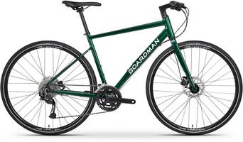 Halfords BOARDMAN Boardman HYB 8.6 Mens Hybrid Bike - Green, Large | Extra 8% off for BC Members