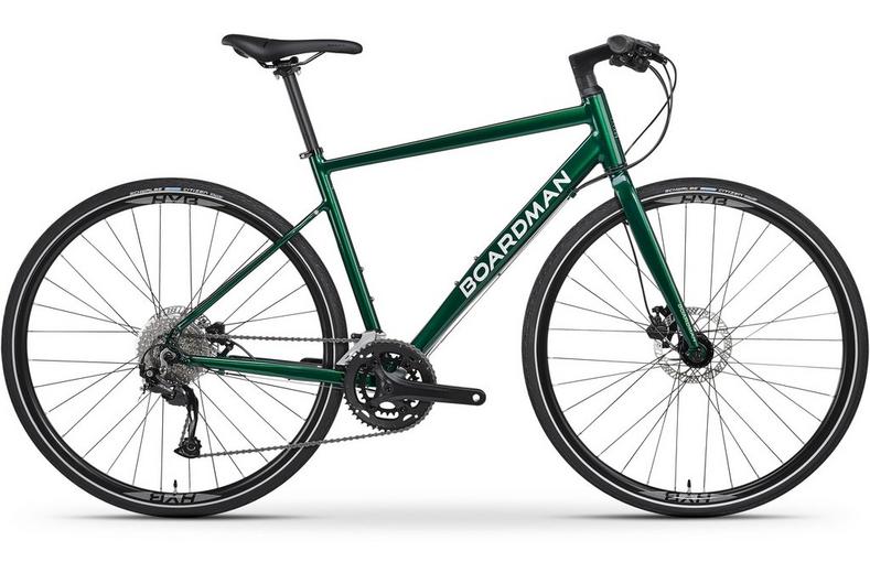 Boardman HYB 8.6 Mens Hybrid Bike - Green, Medium Boardman HYB 8.6 Mens Hybrid Bike - Green, Medium