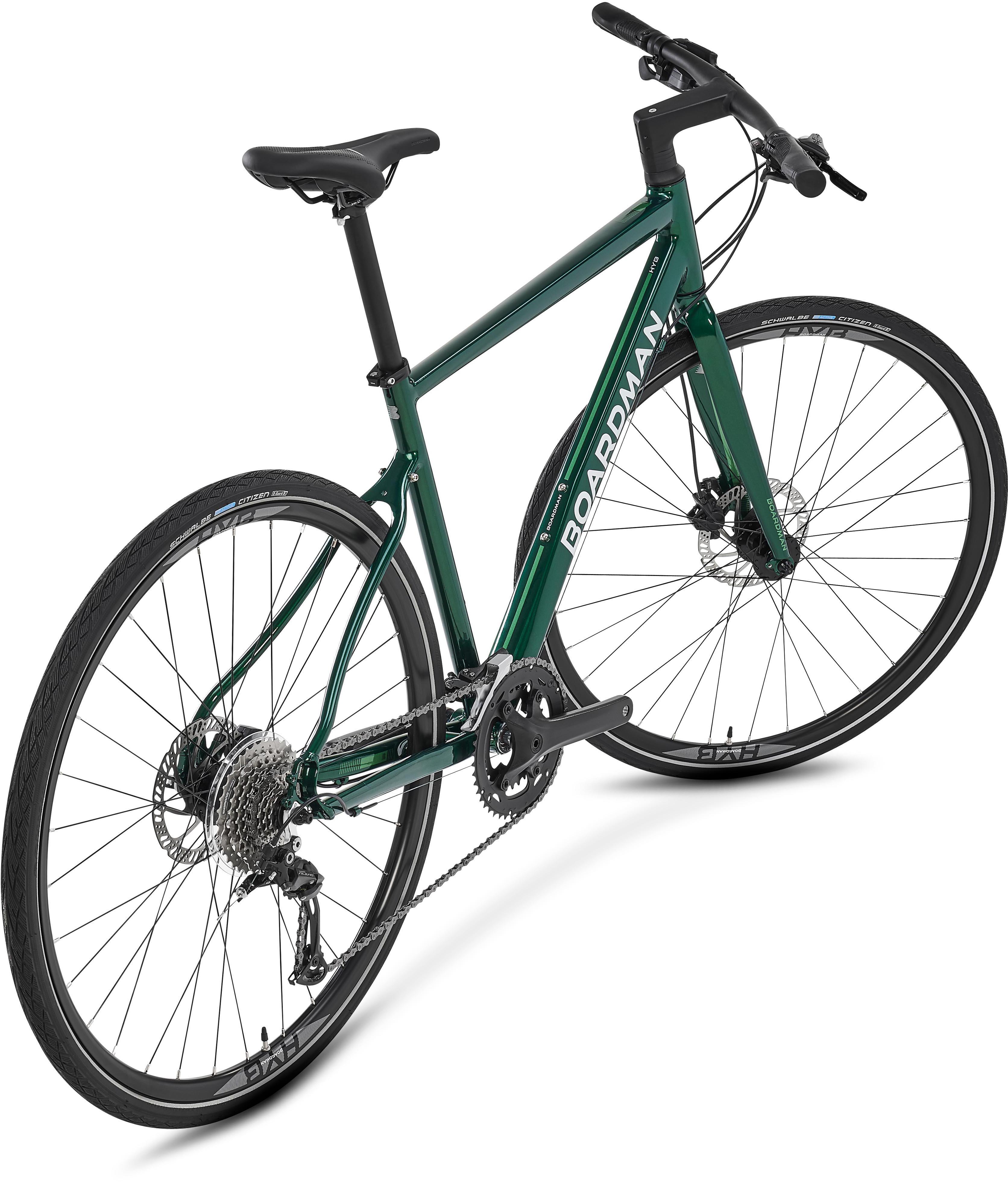 Boardman HYB 8.6 Mens Hybrid Bike - Green, Medium