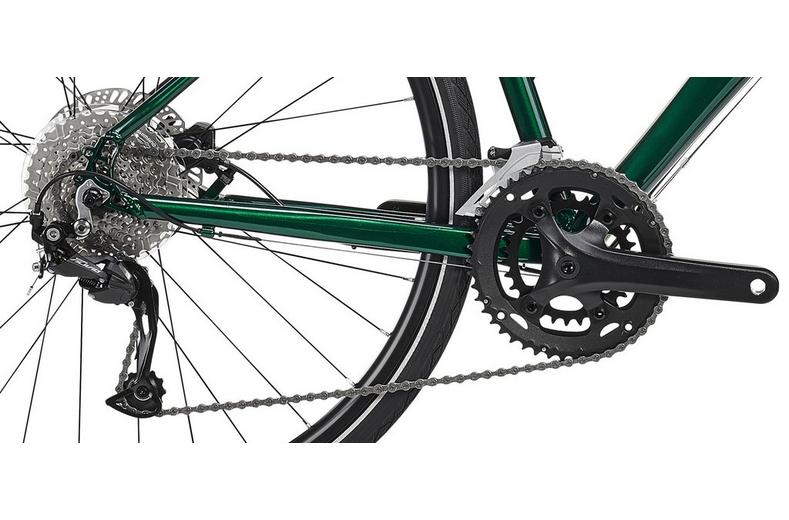 Boardman HYB 8.6 Mens Hybrid Bike - Green, Medium Boardman HYB 8.6 Mens Hybrid Bike - Green, Medium