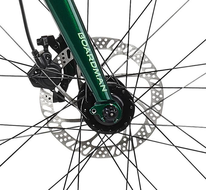 Boardman HYB 8.6 Mens Hybrid Bike - Green, Medium
