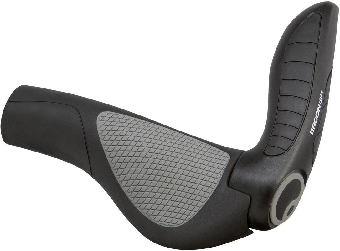 Halfords Ergon Gp4 Grips, Black Large | Extra 8% off for BC Members