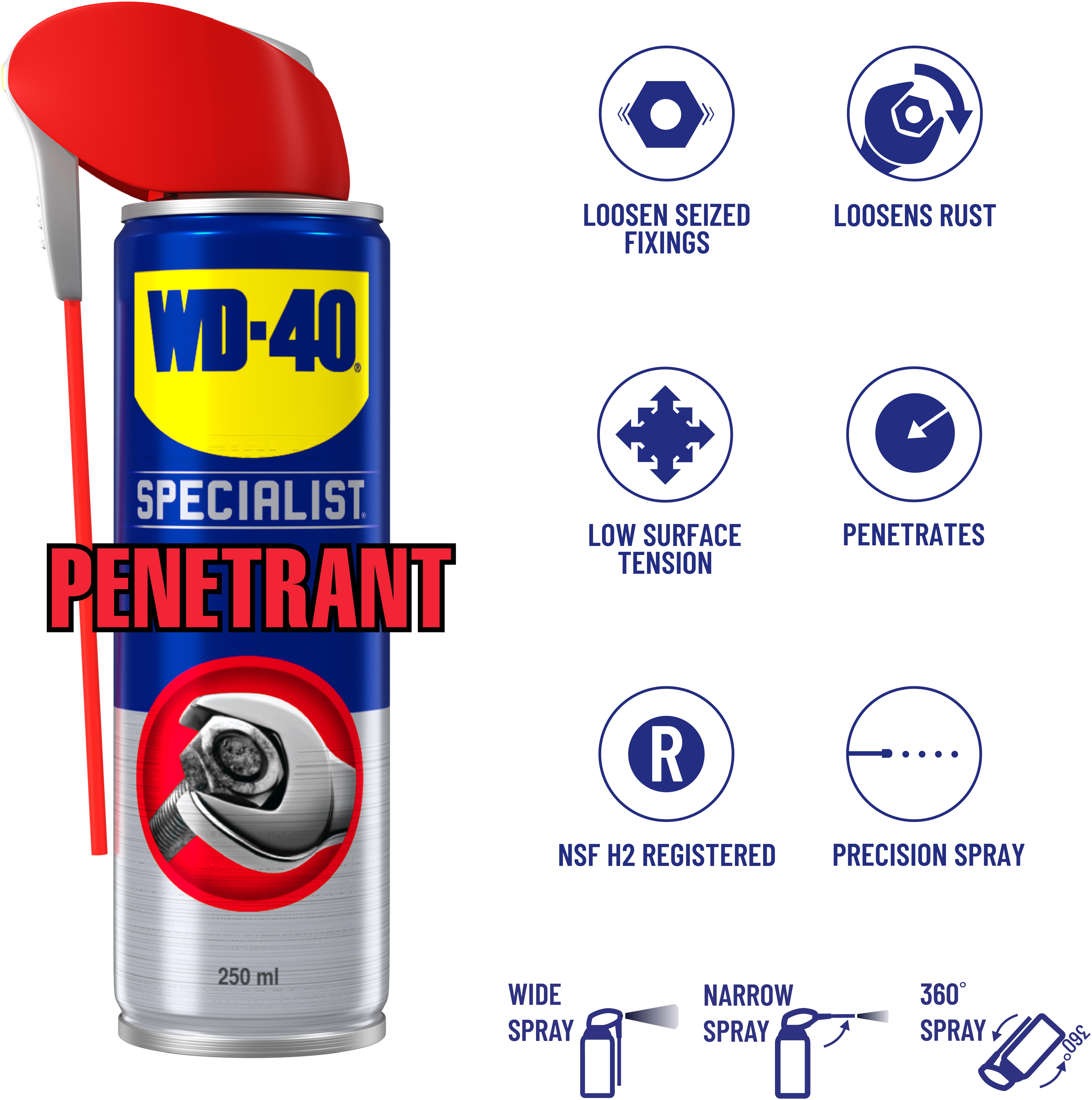 WD-40 Specialist Fast Release Penetrant 250ml