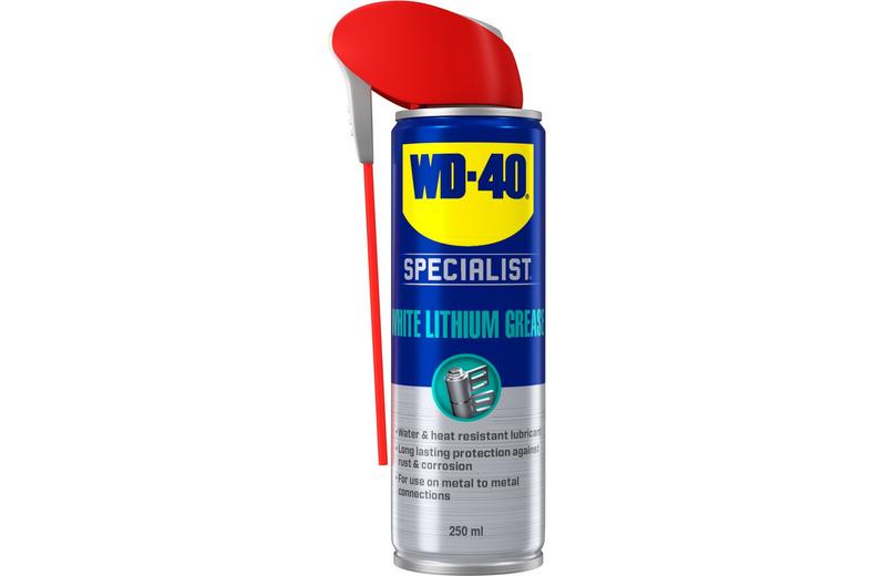 WD-40 Specialist High Performance White Lithium Grease 250ml WD-40 Specialist High Performance White Lithium Grease 250ml