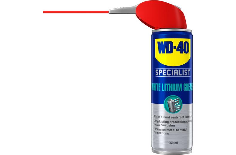 WD-40 Specialist High Performance White Lithium Grease 250ml WD-40 Specialist High Performance White Lithium Grease 250ml