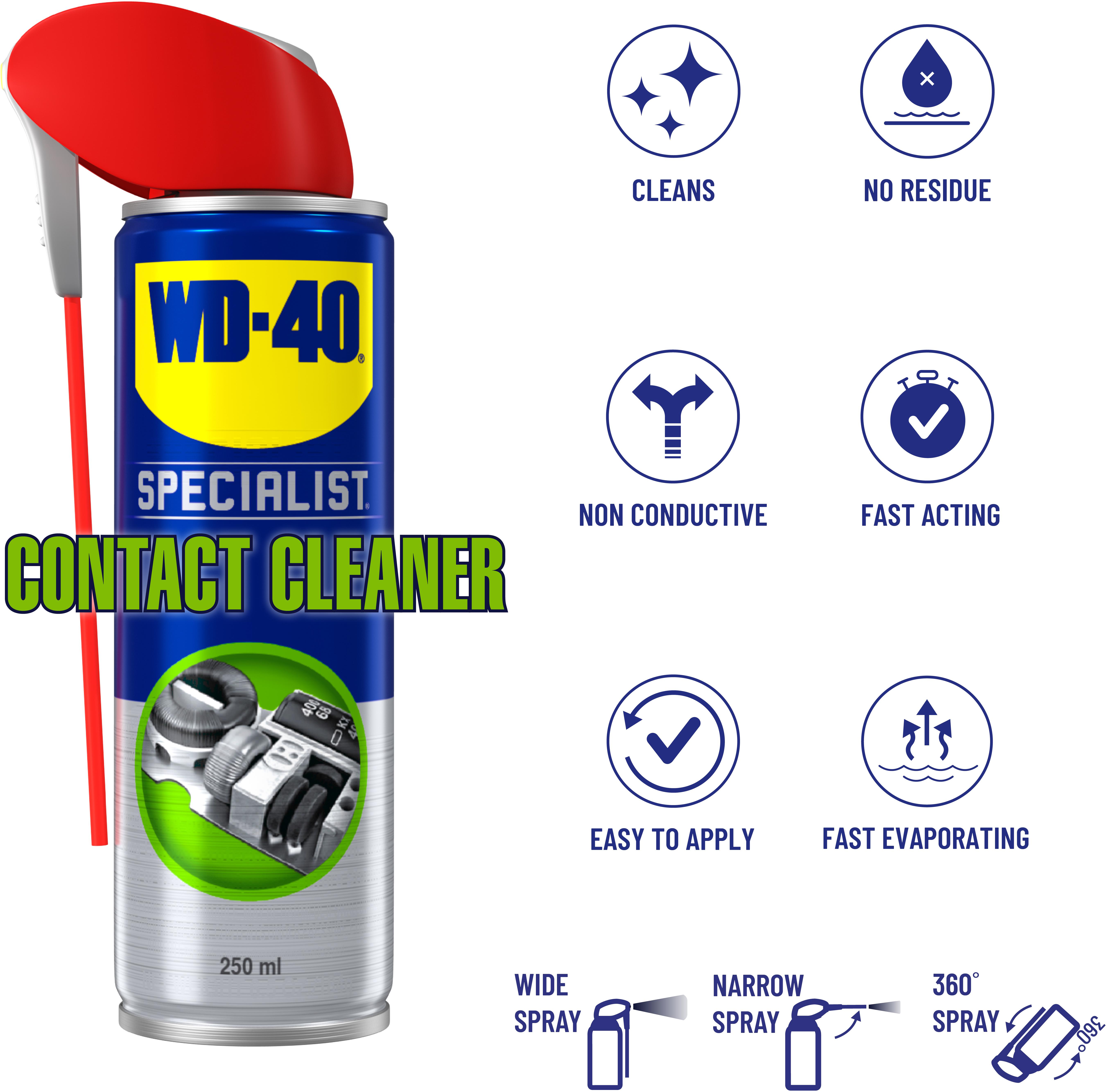 WD-40 Specialist Fast Drying Contact Cleaner 250ml