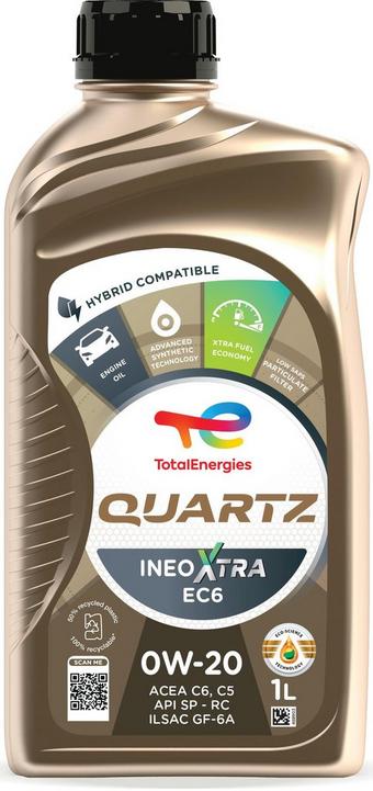 TotalEnergies QUARTZ INEO X.EC6 0W20 1L
