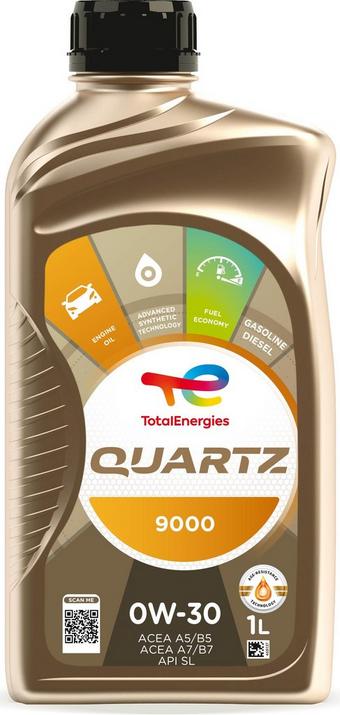 TotalEnergies QUARTZ 9000 0W30 1L