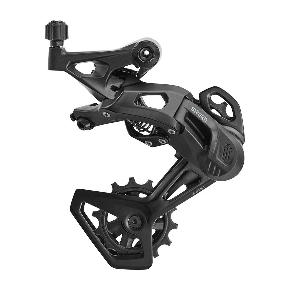 Halfords microSHIFT Sword Black 9 Spd Rear Derailleur | Pricematch, Extra 8% off for BC Members, Free Bike Health Check, Cycle2Work Scheme & 0% APR Finance.