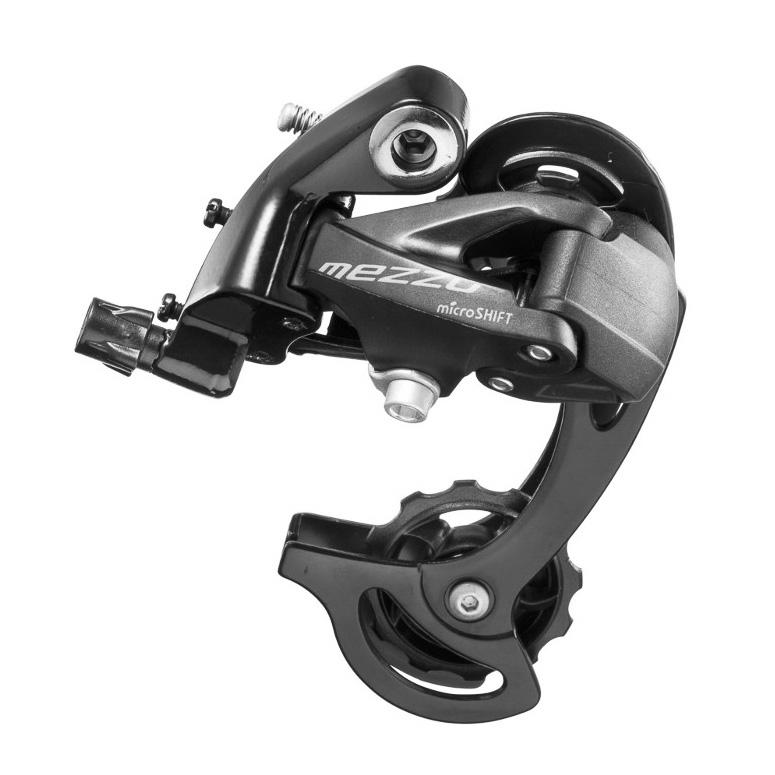 Halfords microSHIFT Mezzo 8 Spd Short Rear Derailleur | Pricematch, Extra 8% off for BC Members, Free Bike Health Check, Cycle2Work Scheme & 0% APR Finance.