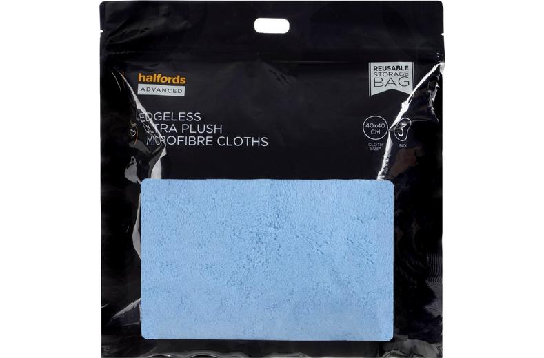 Hal Advanced Edgeless Ultra Plush Microfibre Cloths 3 pack Hal Advanced Edgeless Ultra Plush Microfibre Cloths 3 pack