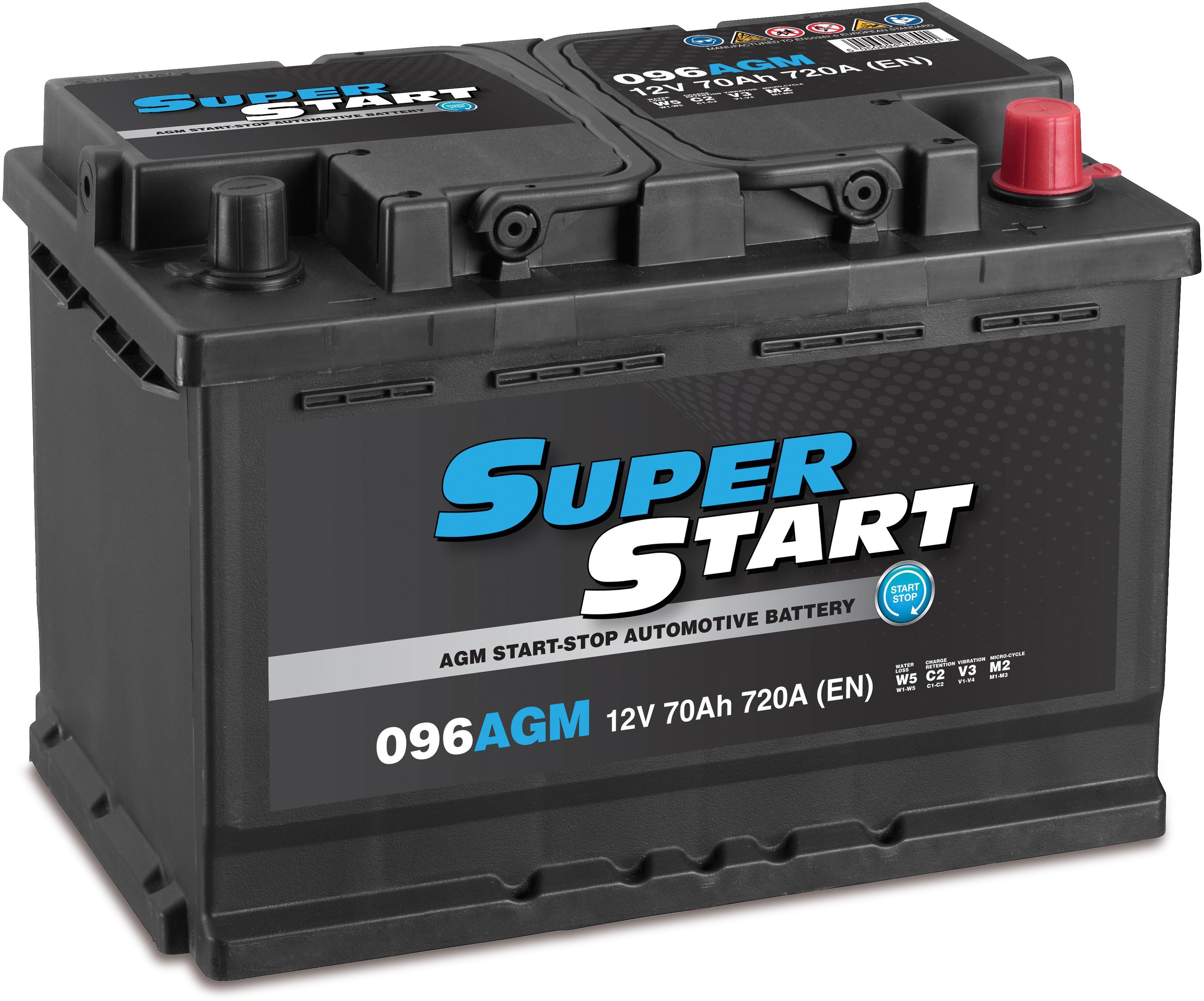 Super Start/Stop 096AGM 70Ah 720A (EN)