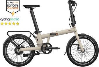 Eovolt Afternoon Pro Folding Electric Bike, 20" Wheel - Taupe