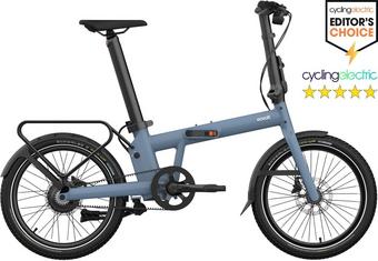 Eovolt Afternoon Pro Folding Electric Bike, Mineral Blue - 20" Wheel